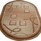 Синтетичний килим Hand Carving 0512 d.beige-brown - Висока якість за найкращою ціною в Україні зображення 3.